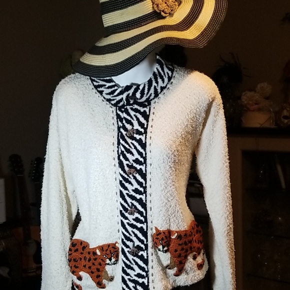 Vintage Berek2 hand loomed sweater - Picture 3 of 11